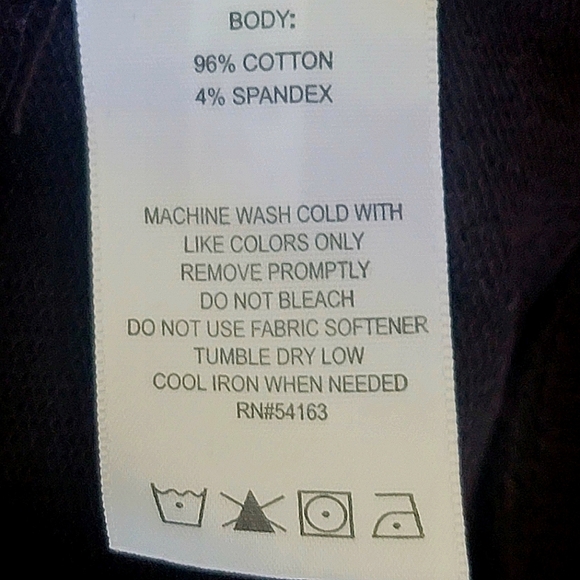 Calvin Klein Performance Quick Dry Full Zip Black Sweatshirt Size Mediun - Picture 9 of 10